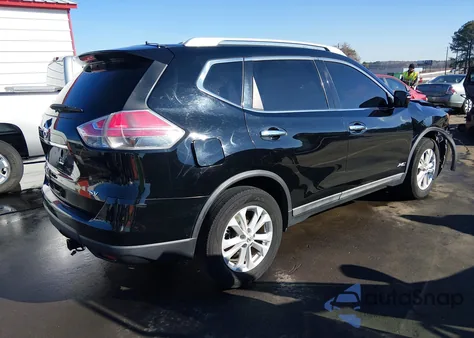 2015 Nissan Rogue Sv from USA, damaged, VIN 5N1AT2ML9FC870814